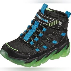 Skechers Lights Mega Surge Flash Breeze Boys Shoes Snow Boot Youth 11 Sneaker